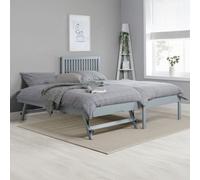 Buxton Grey Wooden Guest Bed Frame - 3Ft Single