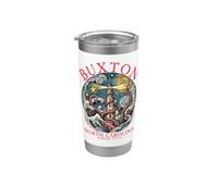 Buxton North Carolina Octopus Lighthouse Since 1711 Red Stainless Steel Insulated Tumbler