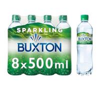 Buxton Sparkling Water 8x500ml