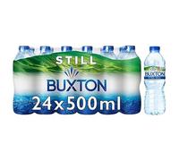 Buxton Still Natural Mineral Water, 24 Bottles × 500 ml