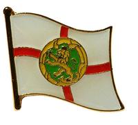Buxton's Badges Channel Islands Flag Pin Badge (Alderney)