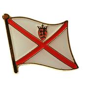Buxton's Badges Channel Islands Flag Pin Badge (Jersey)