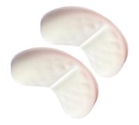Buxuaaaa 2Pcs Ergonomic Curves Slow Rebounds Wrist Rest Pad for Enhances Cushioning and Reduction in Computing Wrist Comfort Pad