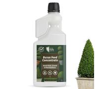 Buxus Feed Concentrate 1L Seaweed Extract Liquid Fertiliser for Box Plants, Supports Root Growth Green Foliage and Plant Resilience, Indoor Outdoor Plant Food for Healthy Buxus