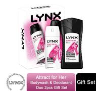 (Buy 1) Lynx Attract for Her Duo Gift Set For Her