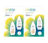 (Buy 2) Dove Enjoy Duo Base -Gentle Body Wash & Lotion Pamper Skincare Gift Set