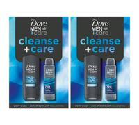 (Buy 2) Dove Men+Care Gift Set Cleanse+Care Duo Bodywash & Advanced Antiperspirant