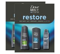 (Buy 2) Dove Men+Care Gift Set Restore Trio - Bodywash, Classic Deodorant, Shampoo
