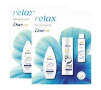 (Buy 2) Dove Relax Trio Gift Set with Hydrate Bodywash, Body Lotion & Classic Deodorant