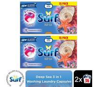 (Buy 2) Surf 3in1 Laundry Washing Detergent DeepSea 2or4pk