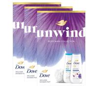 (Buy 3) Dove Unwind Duo Advance Gift Set with Exfoliating & Anti Stress Bodywash