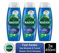Radox Shower Gel Feel Awake 450ml