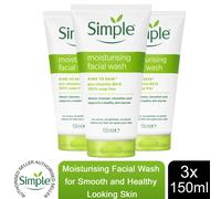 (Buy 3) Simple Kind to Skin Moisturising Face Wash 150ml