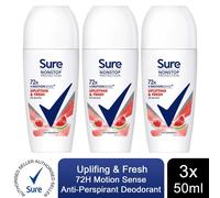 (Buy 3 - Uplifting & Fresh) Sure Women Antiperspirant Deodorant - 50ml