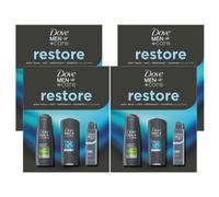 (Buy 4) Dove Men+Care Gift Set Restore Trio - Bodywash, Classic Deodorant, Shampoo