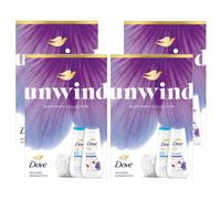 (Buy 4) Dove Unwind Duo Advance Gift Set with Exfoliating & Anti Stress Bodywash