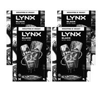 (Buy 4) Lynx Black Gift Set for Men - Daily Grooming Duo with Fresh Scent & Skin Care