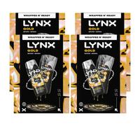 (Buy 4) Lynx Gold Oud & Vanilla Body Wash and Deodorant Duo Gift Set