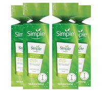 (Buy 4) Simple Gift Set Moisturising Treats Skincare Face Wash 150ml Gentle Care Set