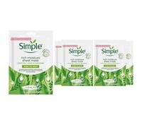 (Buy 5 Rich Moisture) 5/10xof Simple Kind to Skin Moisturising&Hydrating Sheet Mask with NaturalFibers[Buy 5 - Rich Moisture]