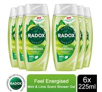 (Buy 6 - Feel Energised) Radox Mineral Therapy Shower Gel - 225ml