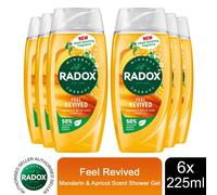 (Buy 6 - Feel Revived) Radox Mineral Therapy Shower Gel - 225ml