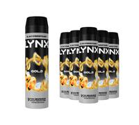 (Buy 6) Lynx XL Gold Spray Antiperspirant Deo AntiWhite Marks 72H Protection 200ml