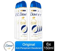 (Buy 6 - Original) Dove AntiPerspirant Advanced Care Deodorant, 150ml