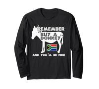 Buy A Donkey South Africa Funny Translation Tourist Braai Long Sleeve T-Shirt