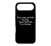 Buy A Man Eat Fish Bad Proverb translation Poor Bad English Case for iPhone Air