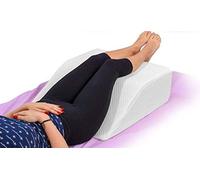 BUY ALL HERE Large Leg Elevating Wedge Pillow for Adults, Helps Blood Circulation Reduce Back Hip Neck Knee Pain, Removable Zip Cover - Made in UK