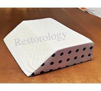 BUY ALL HERE Leg Elevation Pillow, Head Board Wedge Pillows for Sleeping, Reading, Surgery, Leg, Knee and Hip Pain, Improve Circulation, Washable Cover, Incline Support Pillow, 60 X 50 X 15 CM