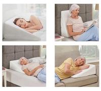 Buy All Here Leg Elevation Pillow,Inflatable Leg Wedge Pillows for Sleeping, Reading,Surgery, Leg, Knee and Hip Pain, Improve Circulation With Washable Cover (White, 51 x 46 x 28 cm)