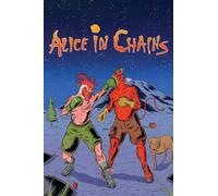 BUY ART FOR LESS Officially Licensed Alice In Chains Cartoon Boxing Rooster 24 x 36 Inch Art Poster - Decorative Print - Poster Paper - Ready to Frame