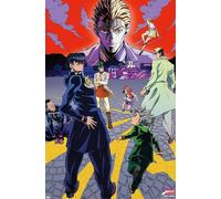 BUY ART FOR LESS Officially Licensed JoJo's Bizarre Adventure - Diamond Unbreakable - Art Poster - 24 x 36 Inch - Decorative Print - Poster Paper - Ready to Frame