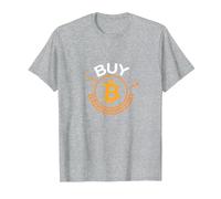 Buy Bitcoin Crypto Investor Trendy Digital Currency T-Shirt, Men, Heather Grey, 3XL