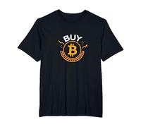 Buy Bitcoin Crypto Investor Trendy Digital Currency T-Shirt, Men's Big and Tall, Black, 2X Tall