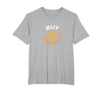 Buy Bitcoin Crypto Investor Trendy Digital Currency T-Shirt, Men's Big and Tall, Heather Grey, 4X Tall