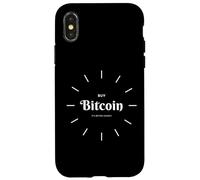 Buy Bitcoin Its Better Money Bitcoin Blockchain Crypto BTC Case for iPhone X/XS