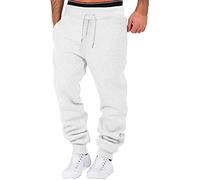 Buy British Day Deals Cocila Mens Autumn And Winter High Street Fashion Leisure Loose Sports Running Solid Color Lace Up Pants Sweater Pants Trousers Sweatpants Jean Cut Straight Fit Sale Clearance