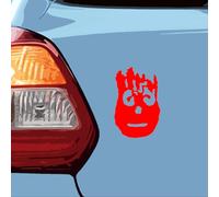 Buy Custom Things WilsonFace Castaway Sticker | Waterproof Weatherproof 5-7 Year Vinyl Decal | Car Van Laptop Skateboard Window Stickers Decals | Multiple Colours | Sizes 10cm - 50cm