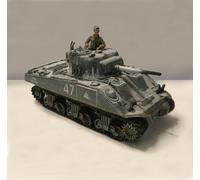 BUY GONE WORLD Forces of Valor M4A3 Sherman Tank, US Army 6th Armoured Bastogne 1945, 1:32 Scale Die-Cast Model, Battle Hardened Collection