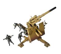 BUY GONE WORLD KRUPP 88MM FLAK GUN GERMAN ARMY D-DAY JUNE 6th 1944 - FORCES OF VALOR 80234 1/32