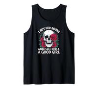 Buy Her Books Call Her A Good Girl Smut Dark Romance Skull Tank Top