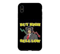 Buy High Sell Low Funny Stock Market Investing Meme Case for iPhone XS Max