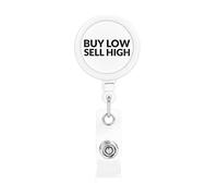 Buy Low Sell High Retractable Badge Holder Reel Clip Id Card Holder forNurse Student Office Worker