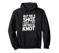 Buy Me A Shot I Just Untied The Knot Divorce Party - Pullover Hoodie