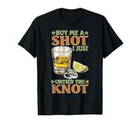 Buy Me A Shot I Just Untied The Knot Divorce Party T-Shirt
