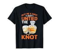 Buy Me A Shot I Just Untied The Knot Divorce Party - T-Shirt