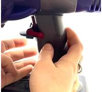 Buy Parts Power Button On/Off Control Clamp Compatible with Dyson V6 V8 V7 V10 V11 V15 Absolute/Animal/Motorhead Vacuum Cleaner, Lock The Power Button On/Off Status, Free Your Gripping Fingers